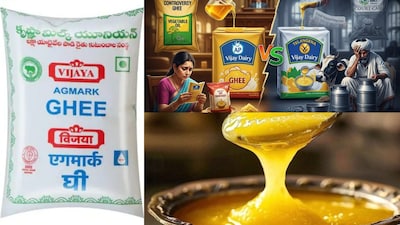मिलावटी घी विवाद: तेलंगाना में AP विजय डेयरी पर गंभीर आरोप