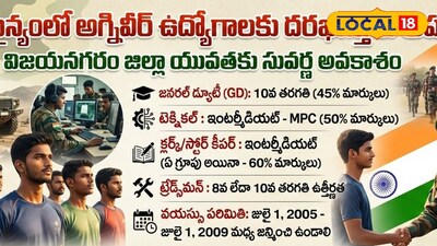 అగ్నివీర్' ఉద్యోగాలకు దరఖాస్తుల ఆహ్వానం