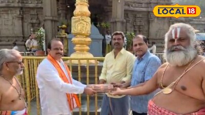 సింహాచల క్షేత్రంలో ధ్వజస్తంభ పీఠానికి స్వర్ణ తాపడం