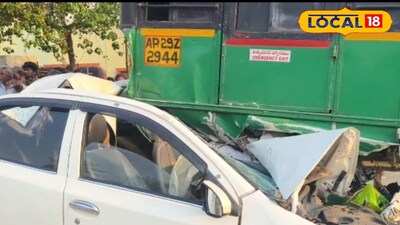 చిత్తూరు జిల్లాలో ఘోరా రోడ్డు ప్రమాదం...ఒకే కుటుంబానికి చెందిన ముగ్గురు మృతి