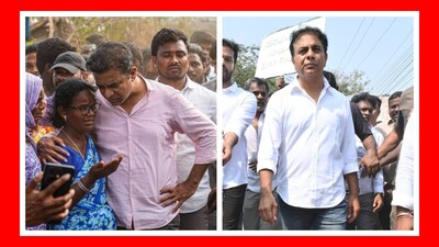కేటీఆర్ పాదయాత్రకు భారీ రెస్పాన్స్