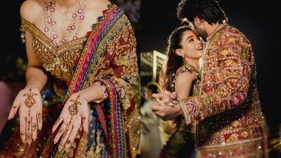 Vijay Deverakonda and Rashmika Mandanna's Haldi Photos Go Viral: Temple Jewelry Steals Show