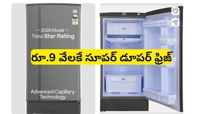 రూ.9 వేలకే అదిరిపోయే ఫ్రిజ్.. భారీ డిస్కౌంట్‌తో బడ్జెట్ ఫ్రెండ్లీ రిఫ్రిజిరేటర్!