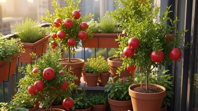 Grow Pomegranates in Pots at Home: A Step-by-Step Guide for Urban Gardeners