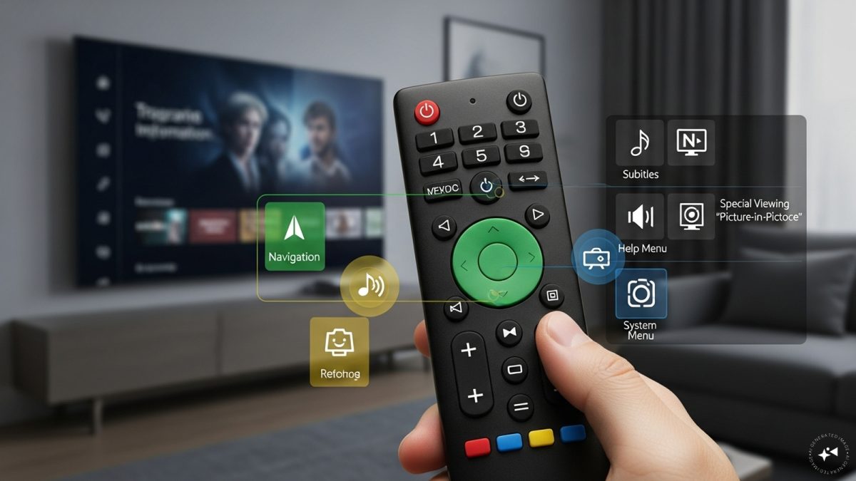 Tv Color Button TV Remote Colour buttons: టీవీ రిమోట్లో గ్రీన్, ఎల్లో, బ్లూ కలర్ ...
