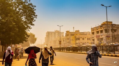 तेलंगाना में भीषण गर्मी का प्रकोप: पारा 40°C तक पहुंचा, सावधानी बरतने की सलाह.