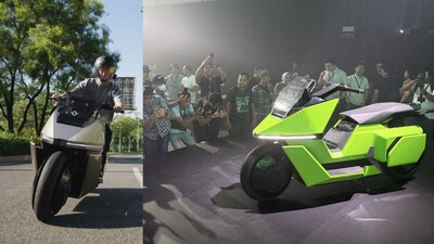 కింద పడని వింత ఎలక్ట్రిక్ స్కూటర్ వచ్చేసింది.. ఒక్క చార్జింగ్‌తో 200 కిమి వెళ్లొచ్చు! 