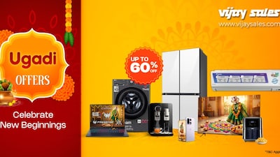 Ugadi Vijay Sales: Up to 60% Off on Electronics & Home Appliances!