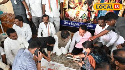 బాసరలో ఏర్పాట్లను పరిశీలిస్తున్న మంత్రులు 