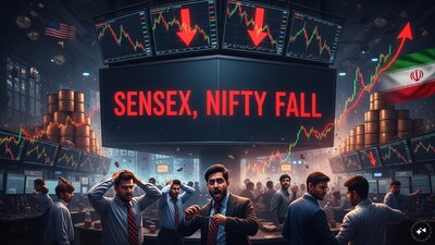 Stock Market Crash: నిఫ్టీ, సెన్సెక్స్ ఢమాల్... ట్రంప్ ప్రకటన సహా 6 కారణాలివే (image: AI Generated)