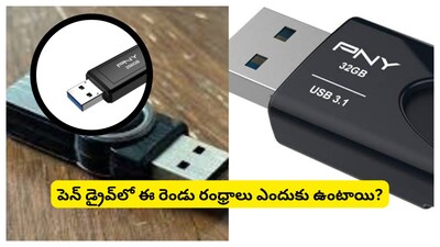 Pen drive: పెన్ డ్రైవ్‌కి రెండు రంధ్రాలు ఎందుకు ఉంటాయి? ఈ సమాధానం దాదాపుగా ఎవరికి తెలియకపోవచ్చు. నిరంతరం వాడే వారికి కూడా ఆ రెండు రంధ్రాలు ఎందుకు ఉంటాయో తెలియకపోవచ్చు. మరి ఎందుకు ఉంటాయో ఇప్పుడు తెలుసుకుందాం.