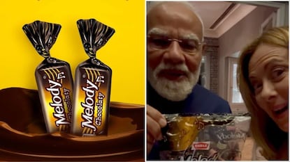 Parle Melody Chocolate: మెలోడీ వీడియోతో సోషల్ మీడియా షేక్... మోడీ-మెలోని క్యూట్ మూమెంట్ వైరల్ Parle Melody Chocolate: మెలోడీ వీడియోతో సోషల్ మీడియా షేక్... మోడీ-మెలోని క్యూట్ మూమెంట్ వైరల్