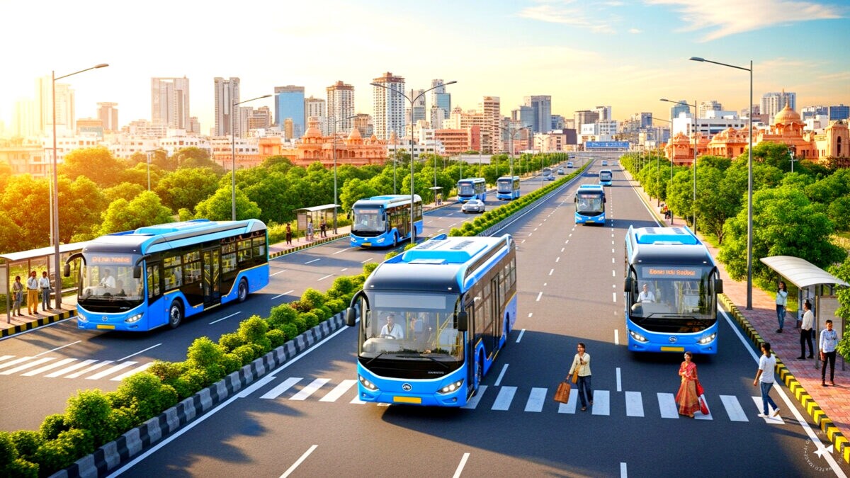 AP Electric Buses: ఏపీకి భారీగా ఎలక్ట్రిక్ బస్సులు.. 11 నగరాల్లో ఈవీలు ...