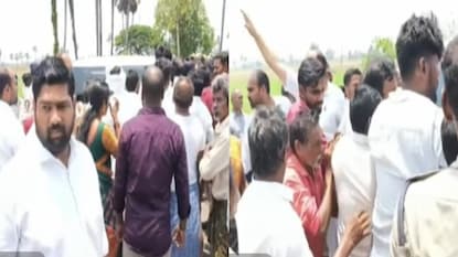 జోగి రమేష్ ని అదుపులోకి తీసుకున్న పోలీసులు జోగి రమేష్ ని అదుపులోకి తీసుకున్న పోలీసులు