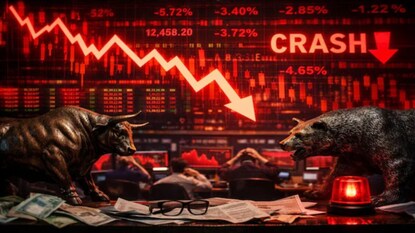 Stock Market: స్టాక్ మార్కెట్‌లో భారీ పతనం... సెన్సెక్స్ 600 పాయింట్లు డౌన్, నిఫ్టీ 22,600 కిందకు (ప్రతీకాత్మక చిత్రం)