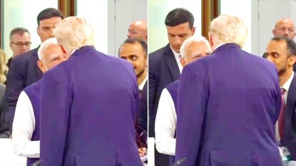 జీ7 సమ్మిట్‌లో మోదీ-ట్రంప్ భేటీ (Image: ANI)
