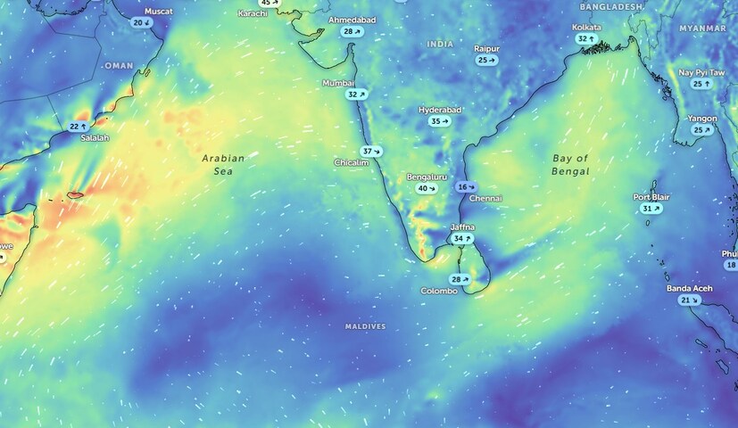 IMD ప్రకారం.. కోస్తా ఆంధ్రప్రదేశ్, యానాం, రాయలసీమ, తెలంగాణలో జులై 23 వరకకూ అక్కడక్కడా తేలికపాటి వర్షాలు పడతాయి అని IMD అంచనా వేసింది. కోస్తాంధ్ర, యానాంలో జులై 21 వరకూ ఉరుములు, మెరుపులు, పిడుగులు పడతాయనీ.. ఈదురు గాలుల వేగం గంటకు 60 కిలోమీటర్ల దాకా పెరగగలదు అని IMD తెలిపింది. ఇదే పరిస్థితి తెలంగాణలో జులై 19 నుంచి 23 వరకూ ఉంటుంది. ఐతే.. ఈదురు గాలుల మాగ్జిమం వేగం గంటకు 50 కిలోమీటర్లుగా ఉంటుంది. IMD ప్రత్యేకంగా జులై 18న తెలంగాణలో ఉరుములతో కూడిన బలమైన గాలి (Thundersquall) వీస్తుందని చెప్పింది. అందువల్ల మనం అప్రమత్తంగా ఉండాలి. గంటకు 70 కిలోమీటర్ల వేగంతో గాలులు వీస్తాయి. IMD ప్రకారం.. కోస్తా ఆంధ్రప్రదేశ్, యానాం, రాయలసీమ, తెలంగాణలో జులై 23 వరకకూ అక్కడక్కడా తేలికపాటి వర్షాలు పడతాయి అని IMD అంచనా వేసింది. కోస్తాంధ్ర, యానాంలో జులై 21 వరకూ ఉరుములు, మెరుపులు, పిడుగులు పడతాయనీ.. ఈదురు గాలుల వేగం గంటకు 60 కిలోమీటర్ల దాకా పెరగగలదు అని IMD తెలిపింది. ఇదే పరిస్థితి తెలంగాణలో జులై 19 నుంచి 23 వరకూ ఉంటుంది. ఐతే.. ఈదురు గాలుల మాగ్జిమం వేగం గంటకు 50 కిలోమీటర్లుగా ఉంటుంది. IMD ప్రత్యేకంగా జులై 18న తెలంగాణలో ఉరుములతో కూడిన బలమైన గాలి (Thundersquall) వీస్తుందని చెప్పింది. అందువల్ల మనం అప్రమత్తంగా ఉండాలి. గంటకు 70 కిలోమీటర్ల వేగంతో గాలులు వీస్తాయి.