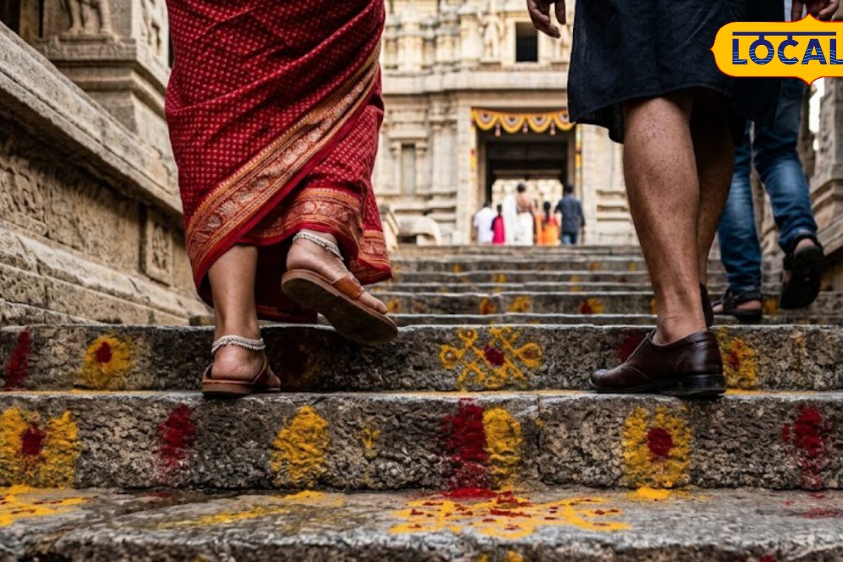Footwear Rules: సింహాచలం భక్తులకు కీలక హెచ్చరిక.. మెట్ల మార్గంలో చెప్పులు వేసుకుంటే చట్టపరమైన చర్యలు..!