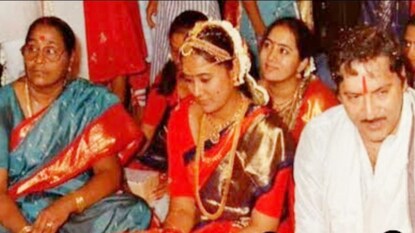 సతీమణితో శోభన్ బాబు (File Image credit - youtube - newsmantra)
