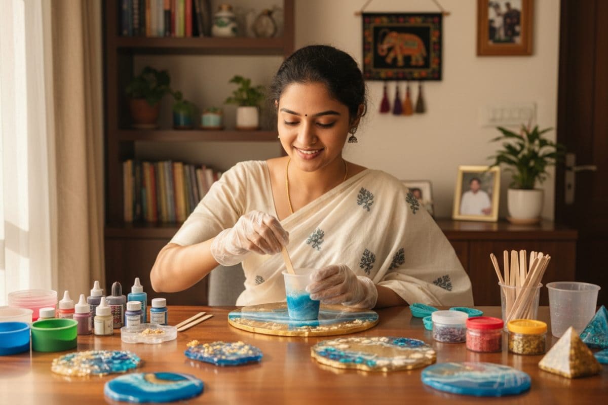 Resin Art Business: కేవలం రూ.6,000తో ఇంటి నుంచే బిజినెస్... ఇన్‌స్టాగ్రామ్‌లో వైరల్ అయిన ఈ ఐడియా మీకోసమే!