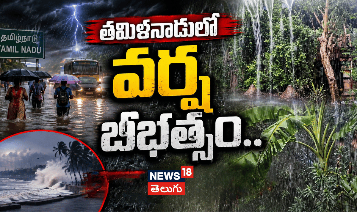 Heavy Rain Lashes Mayiladuthurai in Tamil Nadu | తమిళనాడులో వర్ష బీభత్సం..