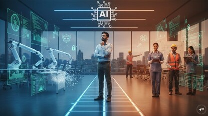 AI Vs Jobs: మీ ఉద్యోగం సేఫేనా? ఏఐ వల్ల రిస్క్ ఎక్కువ ఉన్న జాబ్స్ ఇవే! (image: AI Generated)