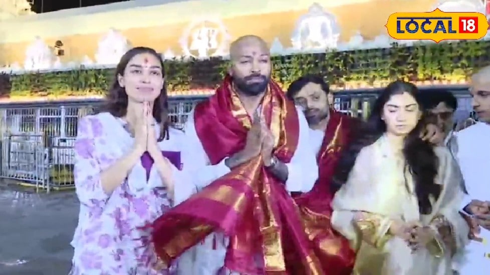 Tirumala Temple: తిరుమల శ్రీవారిని దర్శించుకున్న టీమిండియా స్టార్ హార్దిక్ పాండ్యా.. సుప్రభాత సేవలో ప్రత్యేక పూజలు!