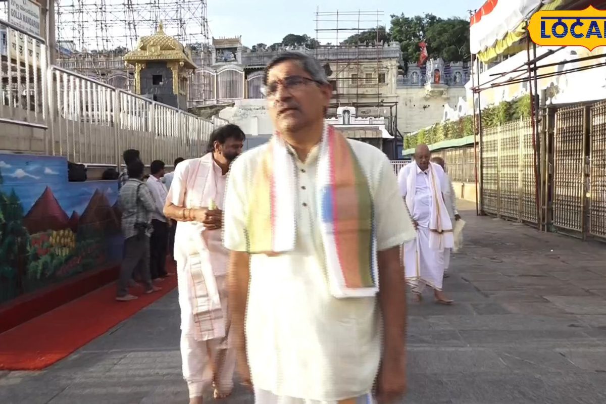 Tirumala Temple: శ్రీవారిని దర్శించుకున్న మాజీ టీటీడీ ఈఓ ఎల్‌వీ సుబ్రహ్మణ్యం..