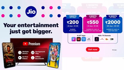 Jio OTT Pass: జియో ఓటీటీ-పాస్ క్వార్టర్లీ, యాన్యువల్ ప్లాన్స్... బెనిఫిట్స్ ఇవే