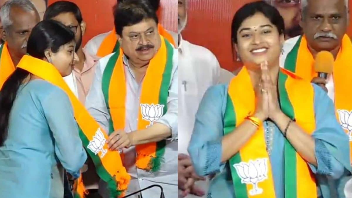 బీజేపీలో చేరిన ‘ఢీ’ ఫేమ్ శ్రష్టి వర్మ