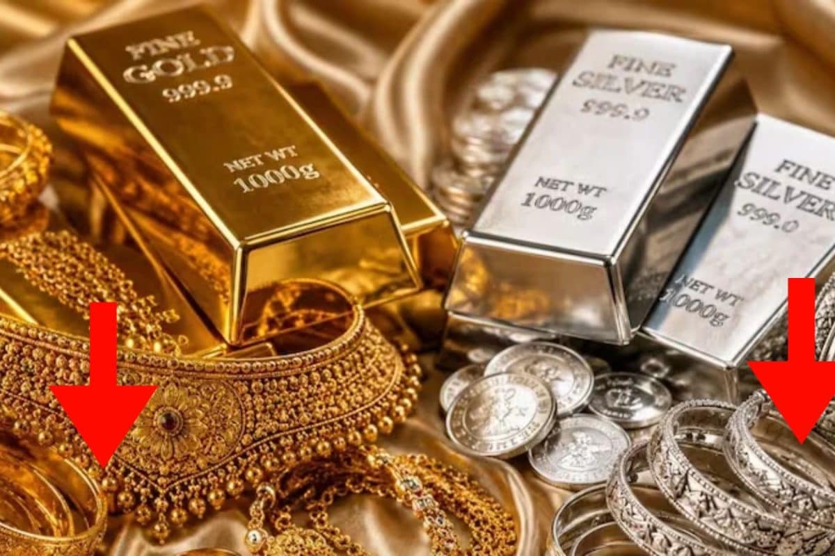 Gold Rate Today: ఒక్కసారిగా బంగారం, వెండి ధరలు ఢమాల్.. భారీగా పడిపోయిన రేట్లు!