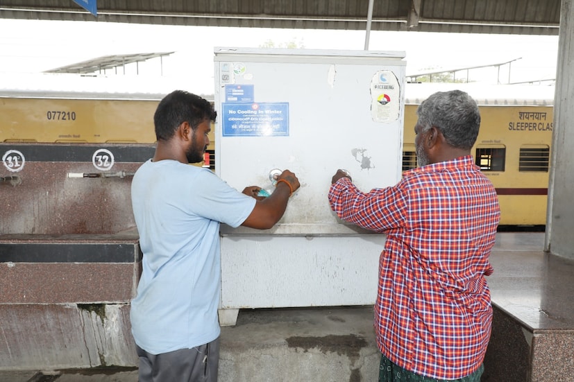 Railway drinking water safety, railway station water quality, Indian Railways water testing, railway water quality check, drinking water safety India, railway station water test report, రైల్వే స్టేషన్ నీటి పరీక్ష, రైల్వే స్టేషన్ వాటర్ క్వాలిటీ, రైల్వేలో తాగే నీరు సురక్షితమేనా, రైల్వే నీటి నాణ్యత వివరాలు, రైల్వే స్టేషన్ వాటర్ టెస్ట్, రైల్వే నీటిలో బ్యాక్టీరియా పరీక్ష Railway drinking water safety, railway station water quality, Indian Railways water testing, railway water quality check, drinking water safety India, railway station water test report, రైల్వే స్టేషన్ నీటి పరీక్ష, రైల్వే స్టేషన్ వాటర్ క్వాలిటీ, రైల్వేలో తాగే నీరు సురక్షితమేనా, రైల్వే నీటి నాణ్యత వివరాలు, రైల్వే స్టేషన్ వాటర్ టెస్ట్, రైల్వే నీటిలో బ్యాక్టీరియా పరీక్ష