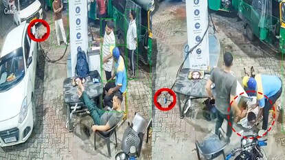 CNG Gas Filling Station Accident