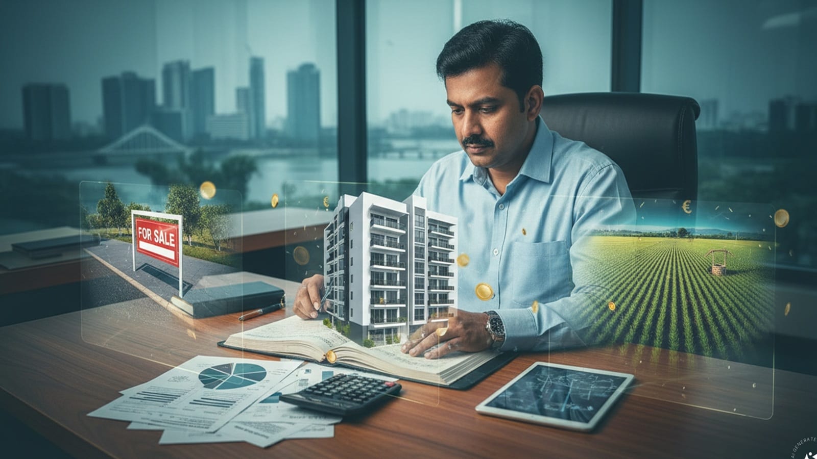 కుటుంబం చేయాల్సిన మొదటి పని ఫ్లాట్కు సంబంధించిన అన్ని పత్రాలను ఒకచోట సురక్షితంగా ఉంచడం. ఇందులో కేటాయింపు లేఖ, బిల్డర్తో చేసుకున్న అమ్మకపు ఒప్పందం, బుకింగ్ రసీదు, ఇప్పటివరకు చేసిన చెల్లింపులకు సంబంధించిన రసీదులు, బ్యాంక్ స్టేట్మెంట్లు, లోన్ పత్రాలు వంటి వాటిని సేకరించాలి. బిల్డర్తో జరిగిన ఈమెయిల్స్, లేఖలు, ఇతర రాతపూర్వక కమ్యూనికేషన్ కూడా భద్రపరచుకోవడం మంచిది. అలాగే మరణించిన వ్యక్తి మరణ ధృవీకరణ పత్రాన్ని పొందాలి. ఆస్తిపై హక్కు ఎవరికీ సంక్రమించాలో నిర్ధారించేందుకు వీలునామా, వారసత్వ ధృవీకరణ పత్రం, లీగల్ హెయిర్ సర్టిఫికెట్ లేదా పరిస్థితిని బట్టి అవసరమైన ఇతర పత్రాలు కూడా అవసరం కావచ్చు. అన్ని పత్రాలు సిద్ధంగా ఉంటే బిల్డర్, బ్యాంక్ లేదా ఇతర సంబంధిత సంస్థలతో తదుపరి ప్రక్రియను పూర్తి చేయడం సులభమవుతుంది. (image: AI Generated) కుటుంబం చేయాల్సిన మొదటి పని ఫ్లాట్కు సంబంధించిన అన్ని పత్రాలను ఒకచోట సురక్షితంగా ఉంచడం. ఇందులో కేటాయింపు లేఖ, బిల్డర్తో చేసుకున్న అమ్మకపు ఒప్పందం, బుకింగ్ రసీదు, ఇప్పటివరకు చేసిన చెల్లింపులకు సంబంధించిన రసీదులు, బ్యాంక్ స్టేట్మెంట్లు, లోన్ పత్రాలు వంటి వాటిని సేకరించాలి. బిల్డర్తో జరిగిన ఈమెయిల్స్, లేఖలు, ఇతర రాతపూర్వక కమ్యూనికేషన్ కూడా భద్రపరచుకోవడం మంచిది. అలాగే మరణించిన వ్యక్తి మరణ ధృవీకరణ పత్రాన్ని పొందాలి. ఆస్తిపై హక్కు ఎవరికీ సంక్రమించాలో నిర్ధారించేందుకు వీలునామా, వారసత్వ ధృవీకరణ పత్రం, లీగల్ హెయిర్ సర్టిఫికెట్ లేదా పరిస్థితిని బట్టి అవసరమైన ఇతర పత్రాలు కూడా అవసరం కావచ్చు. అన్ని పత్రాలు సిద్ధంగా ఉంటే బిల్డర్, బ్యాంక్ లేదా ఇతర సంబంధిత సంస్థలతో తదుపరి ప్రక్రియను పూర్తి చేయడం సులభమవుతుంది. (image: AI Generated)