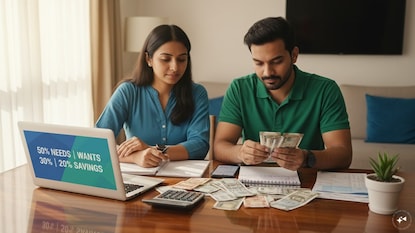 Salary Savings: నెల జీతంలో ఎంత ఖర్చు చేయాలి? 50-30-20 రూల్ అసలు నిజం ఇదే! (image: AI Generated) Salary Savings: నెల జీతంలో ఎంత ఖర్చు చేయాలి? 50-30-20 రూల్ అసలు నిజం ఇదే! (image: AI Generated)