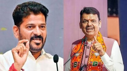 రేవంత్ రెడ్డి, ఫడణవీస్ (ఫైల్ ఫోటో)