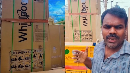 Online Shopping: ఆర్డర్ చేయకపోయినా ఇంటికి లక్షన్నర టీవీ, లేటెస్ట్ ఫ్రిజ్... ఒక్క రీల్తో రచ్చరచ్చ (Instagram/veeramani_121) Online Shopping: ఆర్డర్ చేయకపోయినా ఇంటికి లక్షన్నర టీవీ, లేటెస్ట్ ఫ్రిజ్... ఒక్క రీల్తో రచ్చరచ్చ (Instagram/veeramani_121)