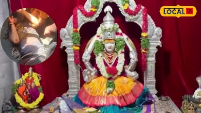 పూజారిని కొట్టి అమ్మవారి విగ్రహం పగలగొట్టబోయిన ఉన్మాది.. తాడుతో కట్టేసి చితకబాదిన భక్తులు, హైదరాబాద్లో షాకింగ్ ఘటన! పూజారిని కొట్టి అమ్మవారి విగ్రహం పగలగొట్టబోయిన ఉన్మాది.. తాడుతో కట్టేసి చితకబాదిన భక్తులు, హైదరాబాద్లో షాకింగ్ ఘటన!