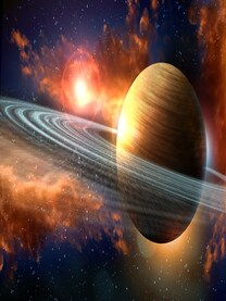 How Saturn lost its moon and found its ring