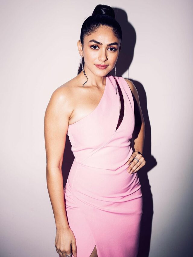 Mrunal Thakur's Best Looks In Pink