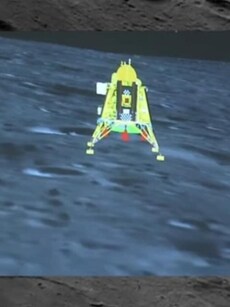 Chandrayaan-3: Images of moon&rsquo;s south pole captured by lander Vikram