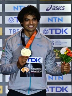 World champion Neeraj Chopra: Records of India&rsquo;s ace javelin thrower
