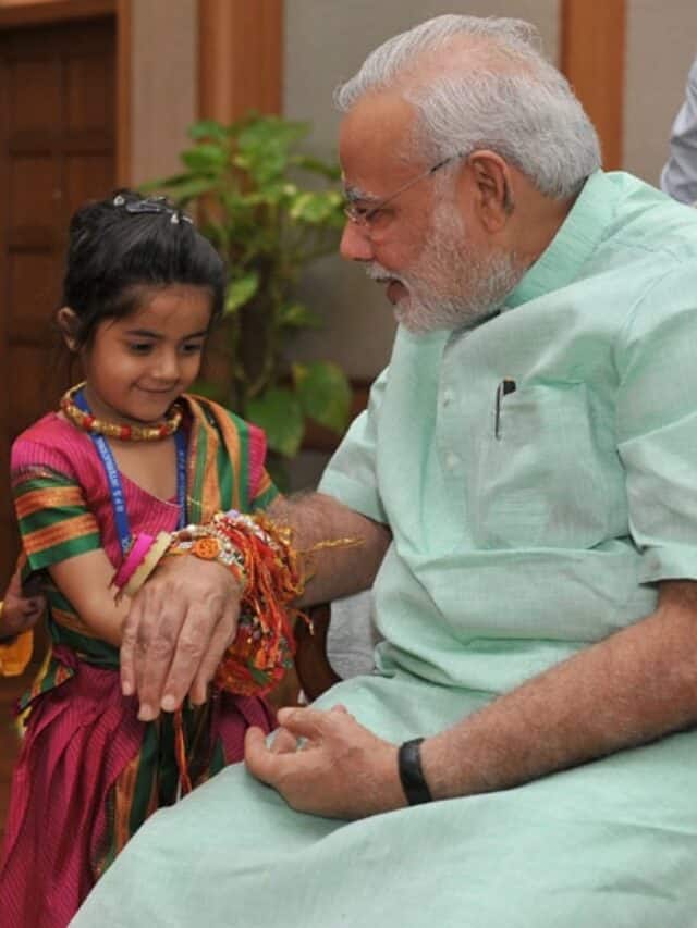Modir Raksha The many shades of PM Modi on Raksha Bandhan