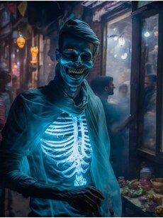 Indian Halloween, thanks to AI