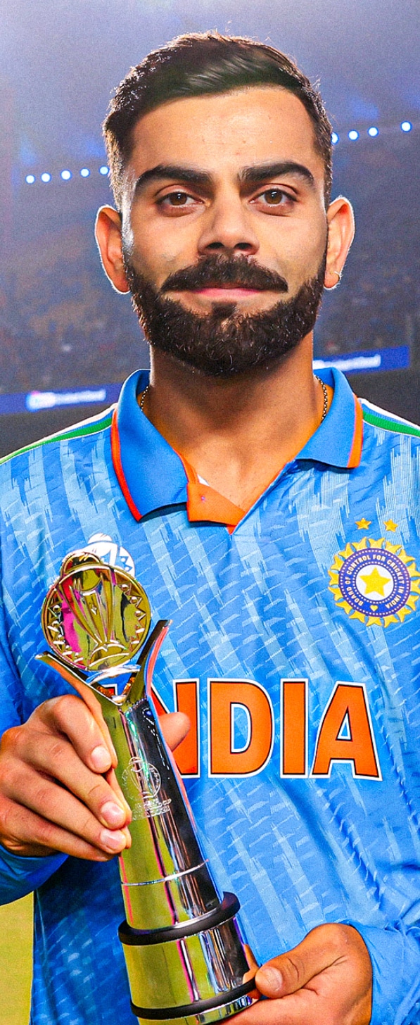 World Cup 2023 Award Winners List: Virat Kohli claims Player of the  Tournament title – India TV