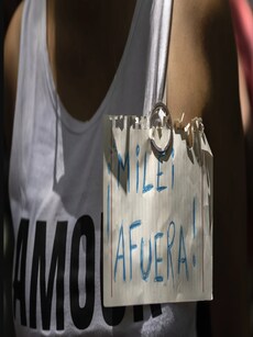 Argentina&rsquo;s president Javier Milei faces 1-day general strike as foes seek to derail his austerity agenda