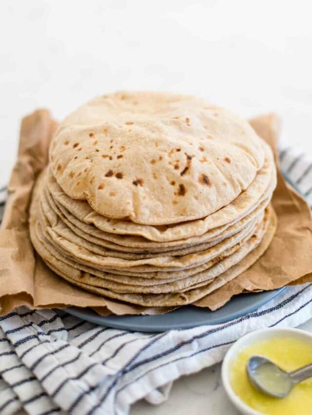 How To Prepare 2Ingredient Gluten Free Rice Flour Roti