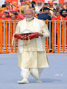 PM Modi to pray at Ram Temple, hold roadshow in Ayodhya