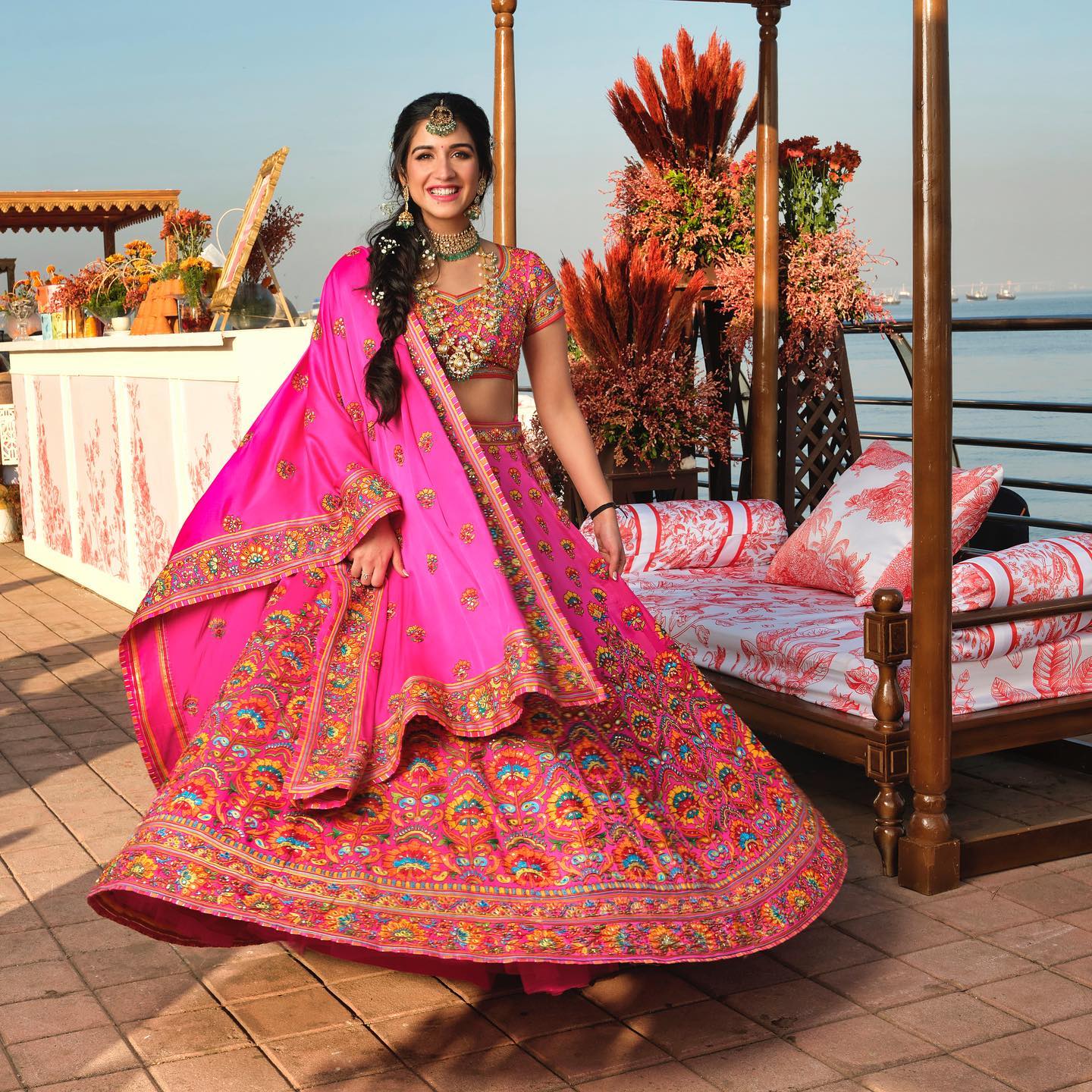 PICS: Inside Radhika Merchant And Anant Ambani's Mehendi Ceremony;  Bride-To-Be Dances On Alia Bhatt's Song