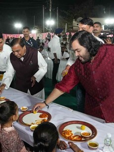 Ambanis&rsquo; Anna Seva tradition precedes Anant-Radhika pre-wedding festivities